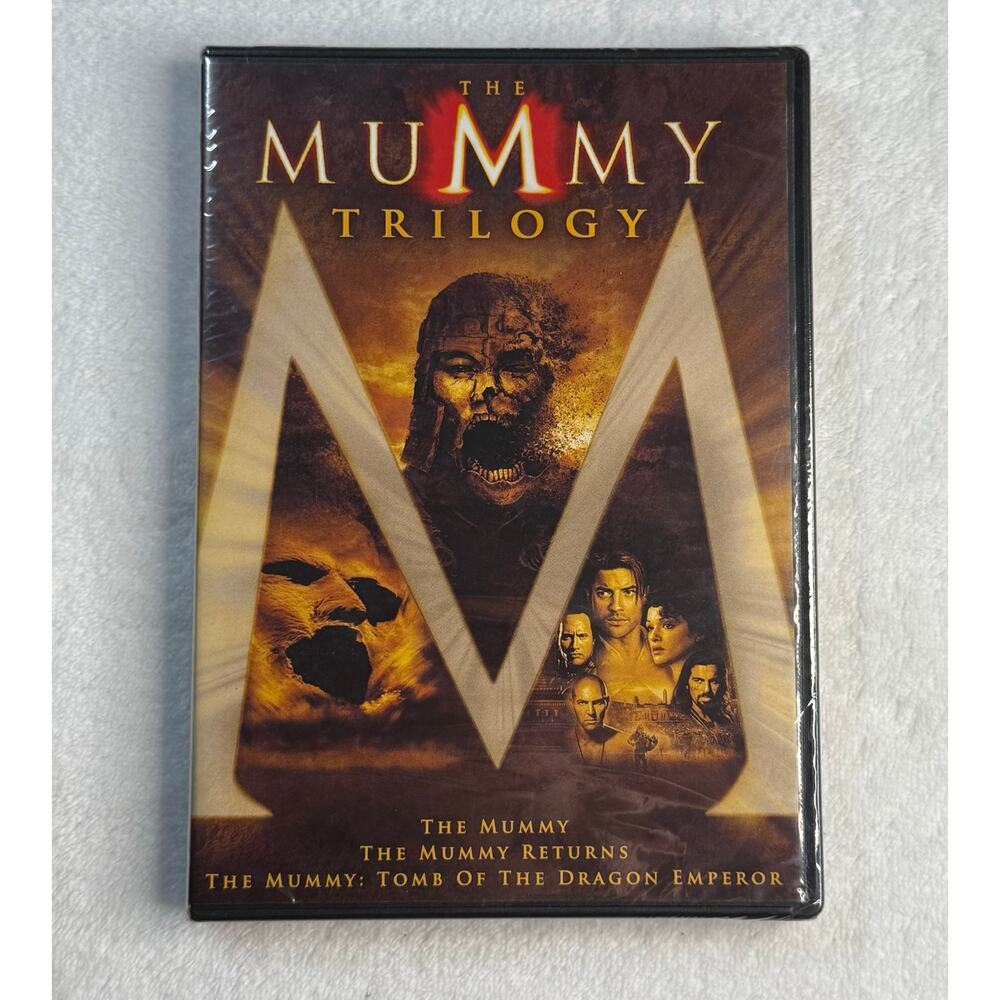 The Mummy Trilogy DVD Set (1999–2008) Sealed 3-Movie Collection Brendan Fraser‎